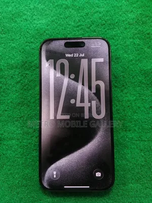 অ্যাপল আইফোন ১৫ প্রো ১২৮ জিবি ব্ল্যাক