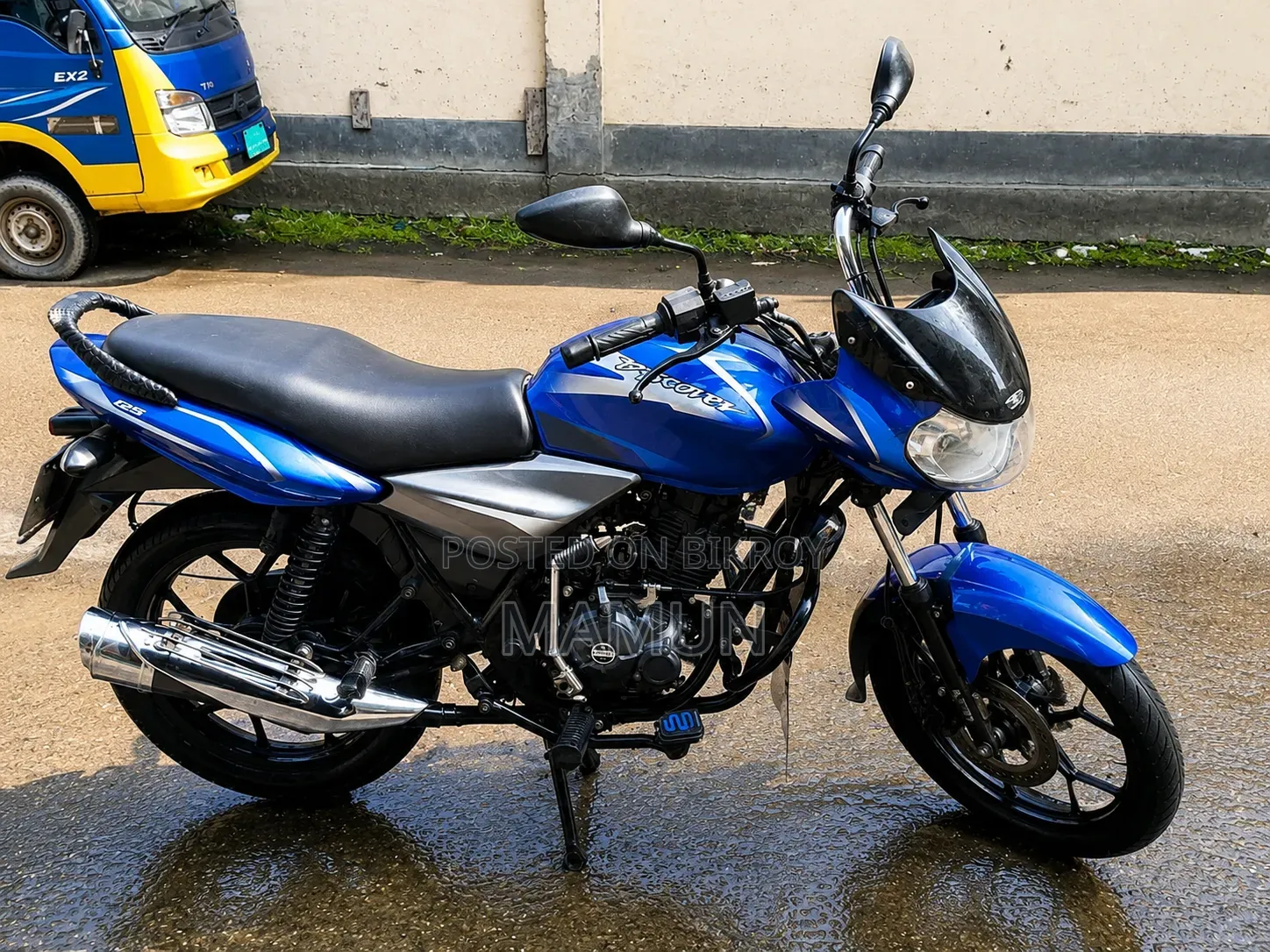 Bajaj Discover 125 2018 Blue
