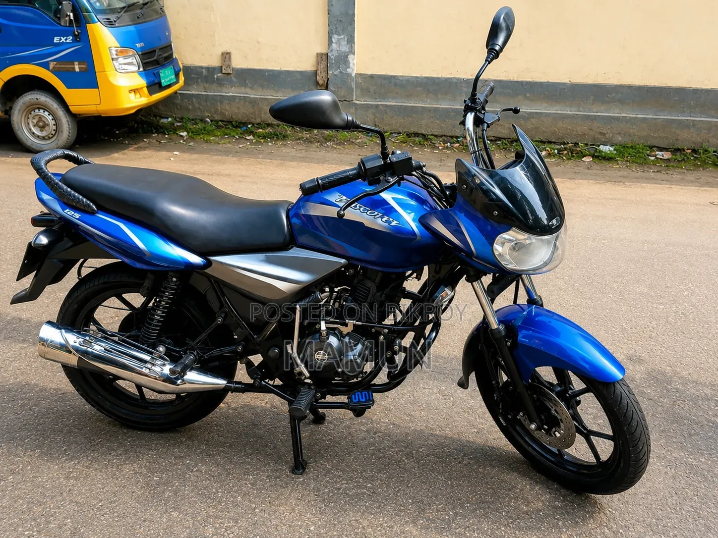 Bajaj Discover 125 2018 Blue