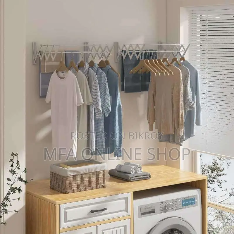 Wall Mounted Clothes Drying Hanger