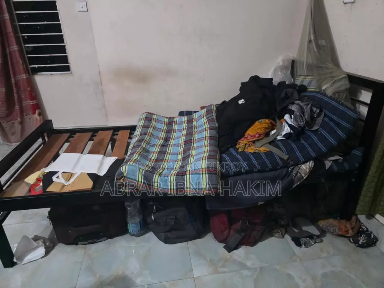 Table, Chair and Bed for Sale