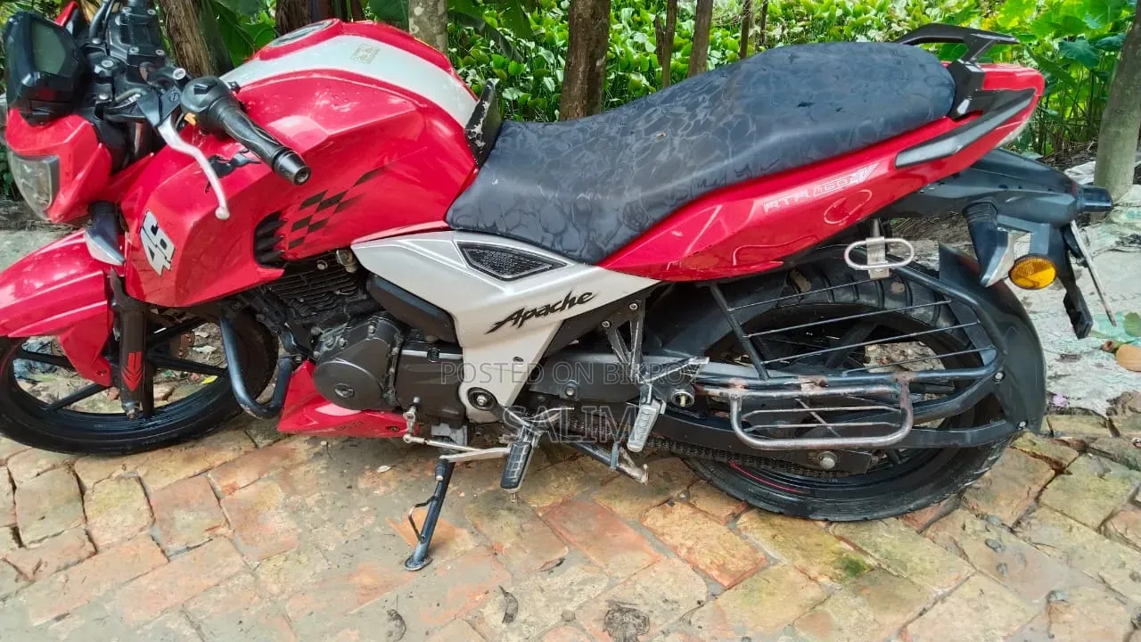 TVS Apache 160 4V 2020 Red