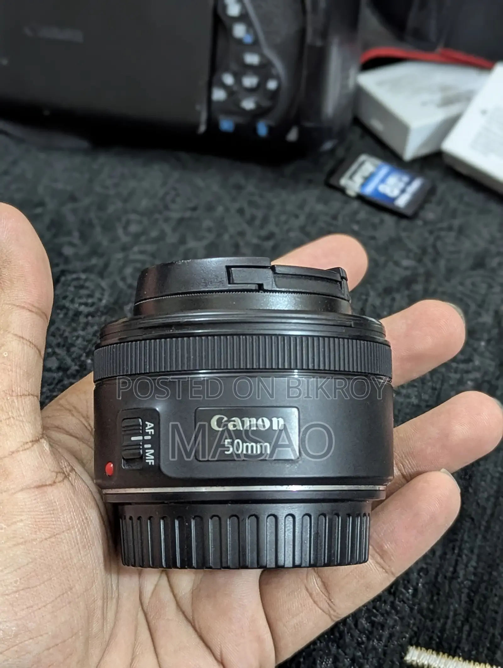 Canon 700D and Canon 50mm STM Prime Lens