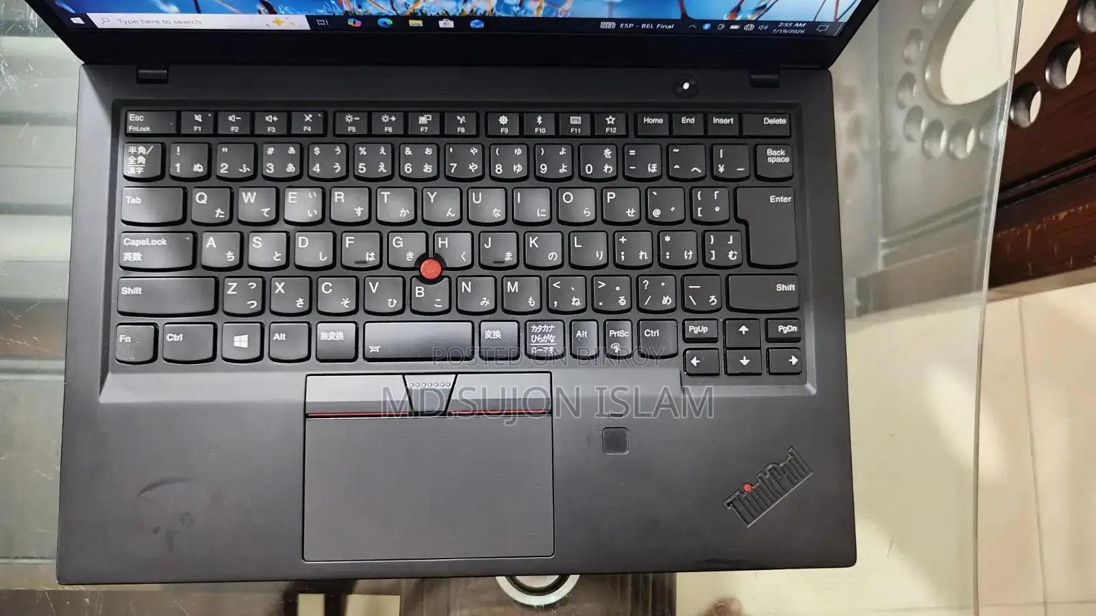 Laptop Lenovo ThinkPad X1 Carbon 8GB Intel Core I5 SSD 512GB