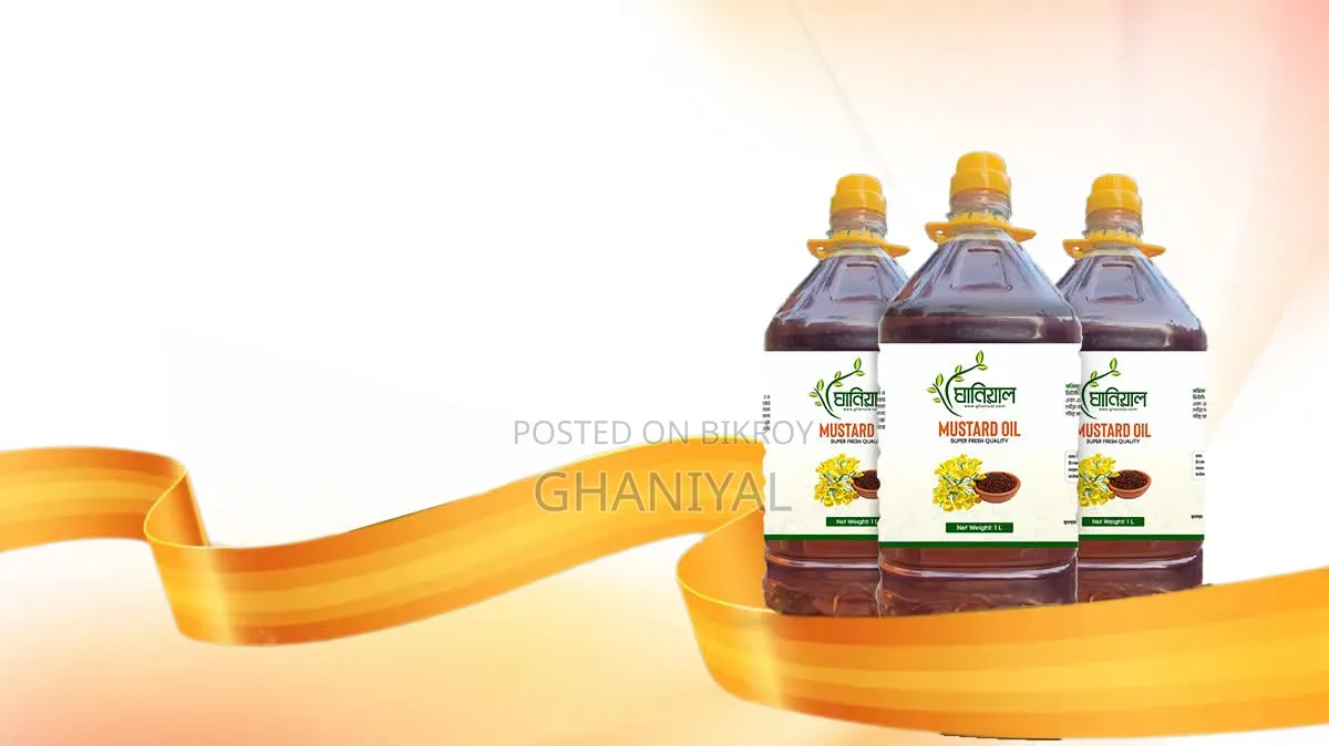 Ghani-pressed Mustard Oil
