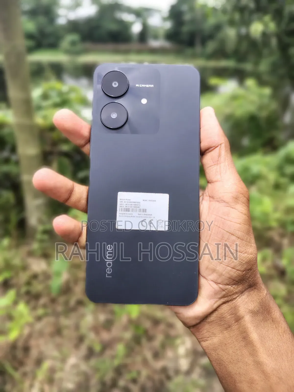 রিয়েলমি নোট ৬০এক্স ৬৪ জিবি ব্ল্যাক