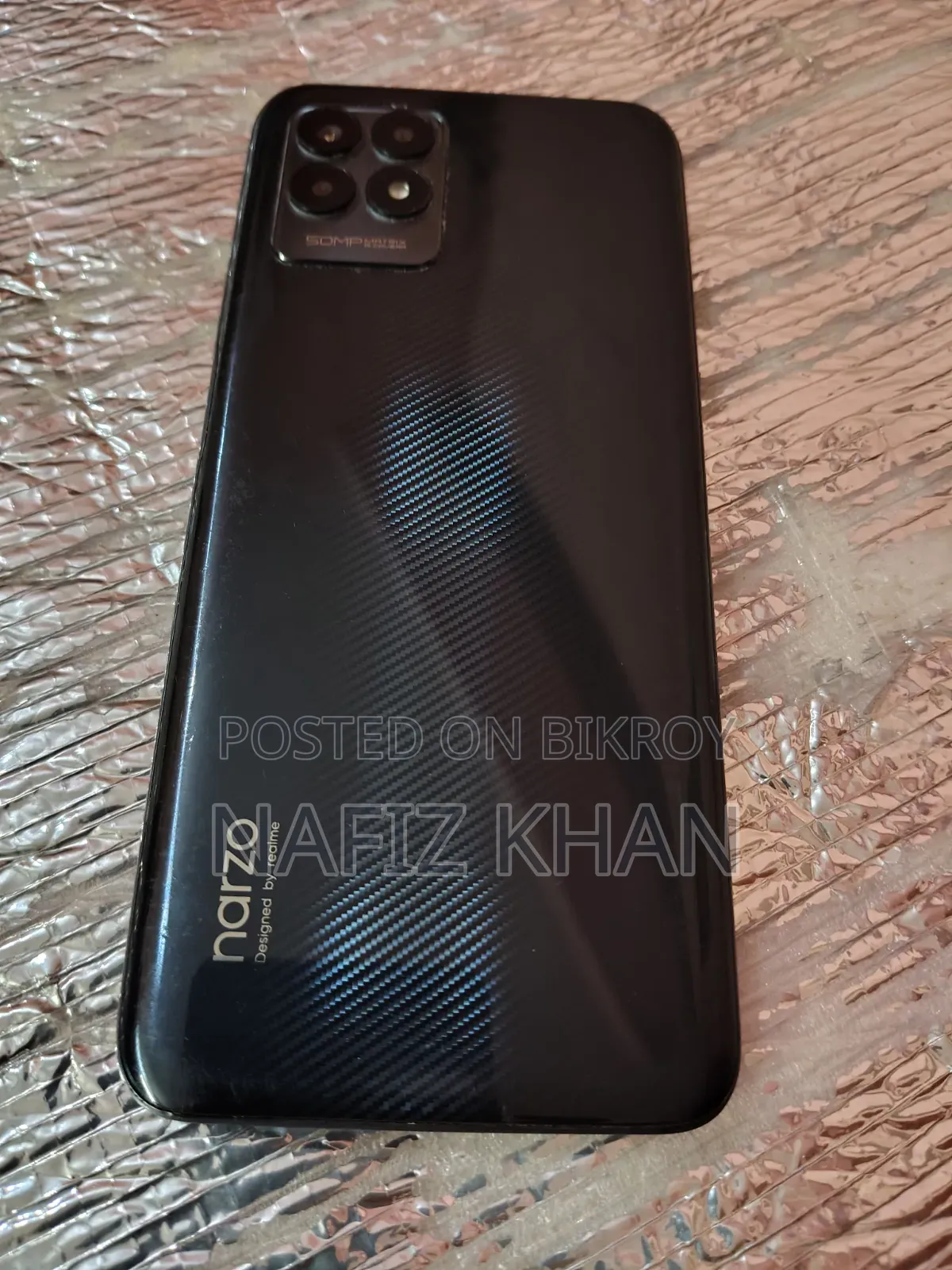 Realme Narzo 50 64 GB Black