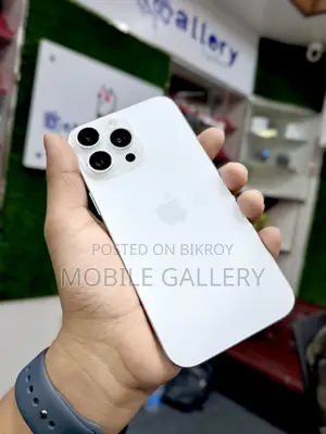 অ্যাপল আইফোন ১৬ প্রো ম্যাক্স ২৫৬ জিবি হোয়াইট
