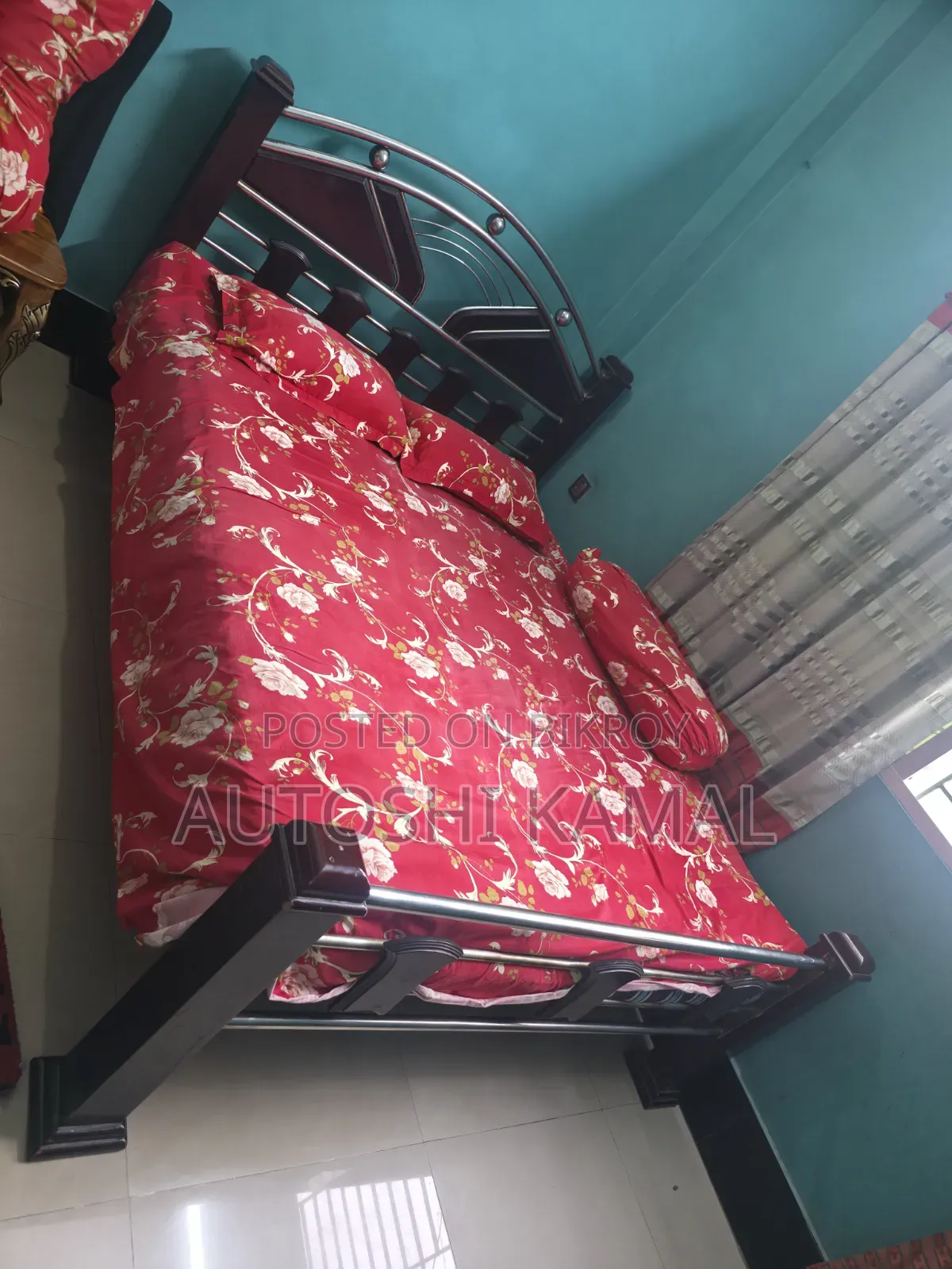Din Furniture Bed 5/7 This is not steel bed, premium quality