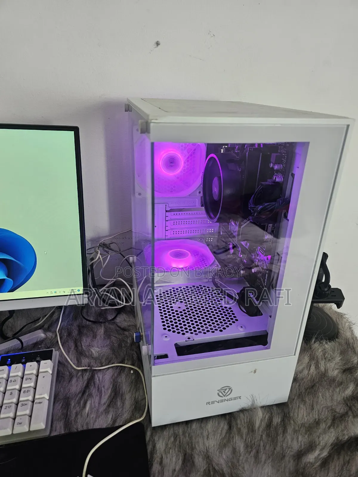 Desktop Computer 8GB AMD Ryzen 5 SSD 256GB