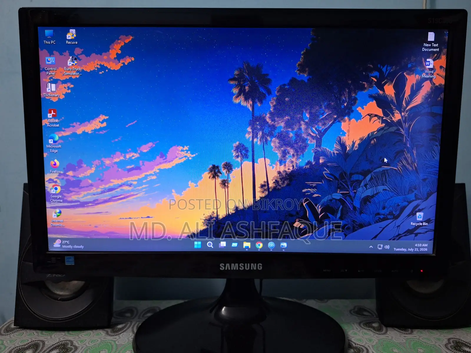 Samsung S19C300 LED Monitor