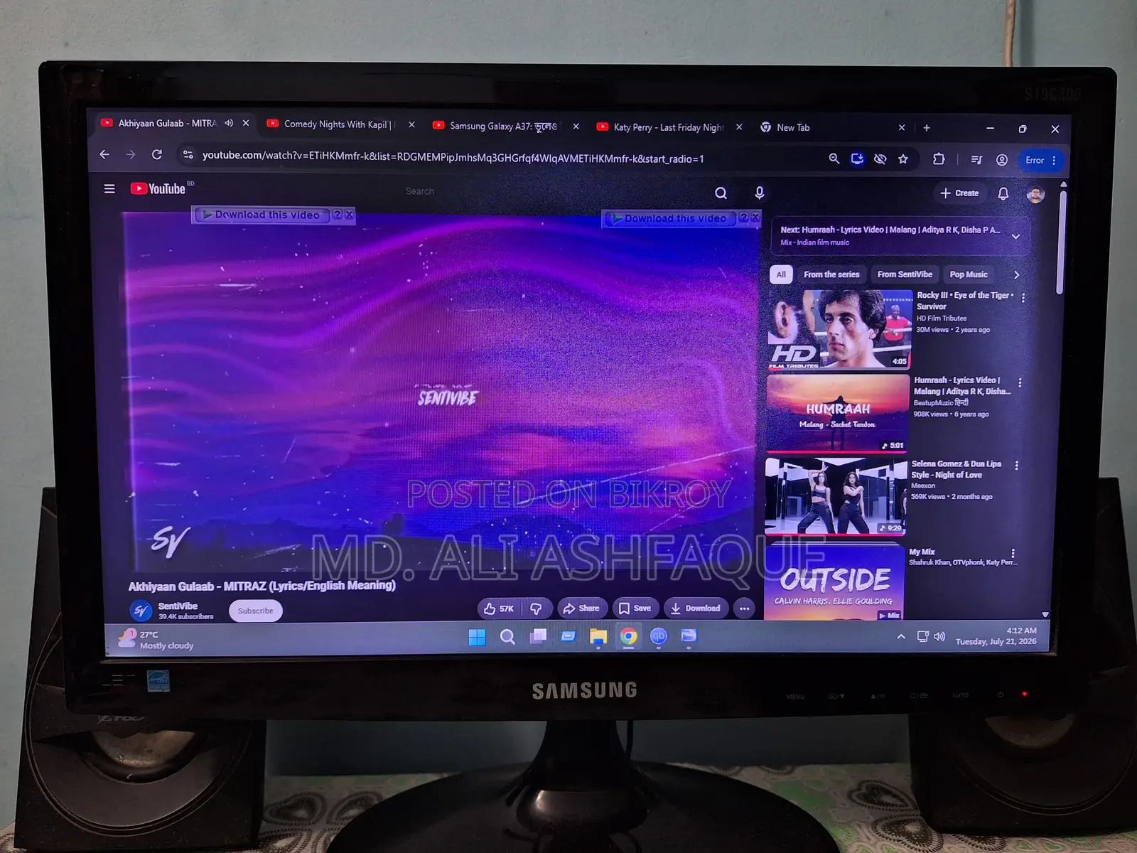 Samsung S19C300 LED Monitor
