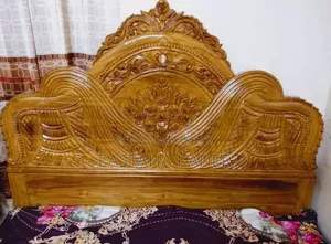 Teak Wood 6/7 Feet Bed