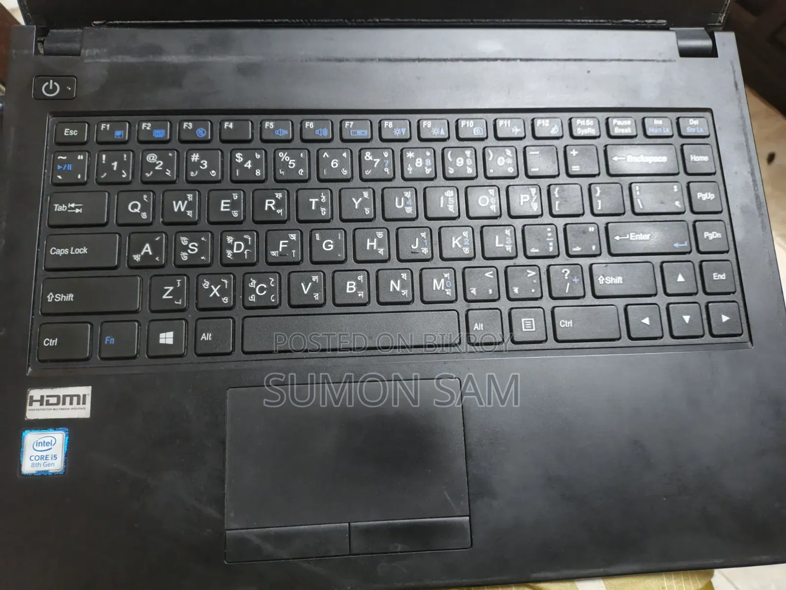Laptop 8GB Intel Core i5 1TB HDD+SSD