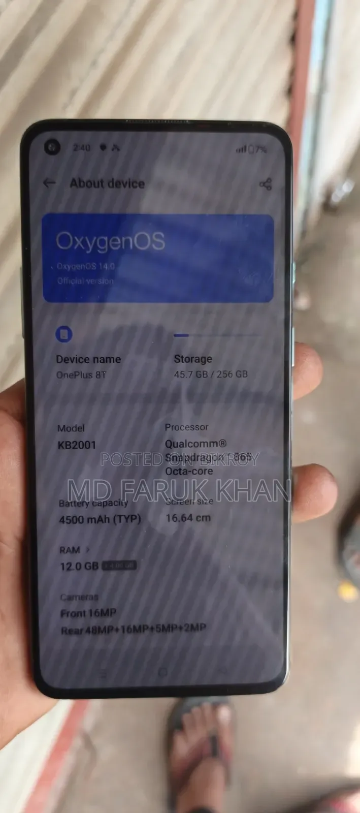 OnePlus 8T 256 GB Purple