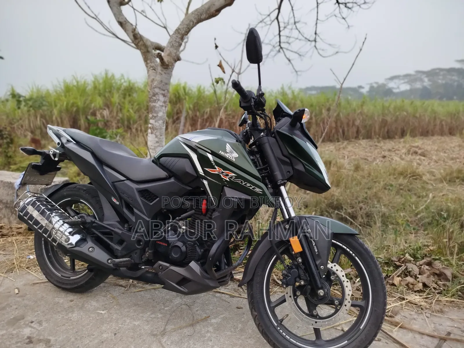 Honda X-Blade 160 2021 Green