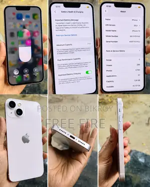 New Apple iPhone 13 128 GB White