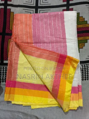 Yellow Colorful Saree