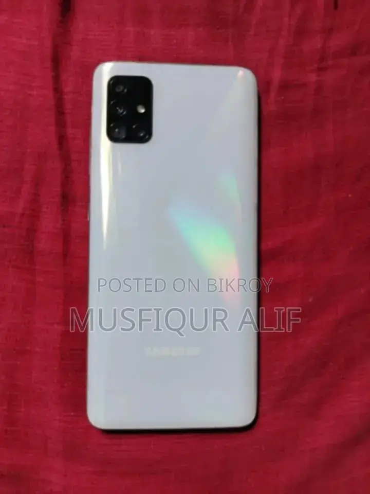স্যামসাং গ্যালাক্সি এ৫১ ১২৮ জিবি হোয়াইট