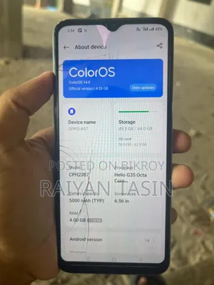 Oppo A57 4G 64 GB Blue