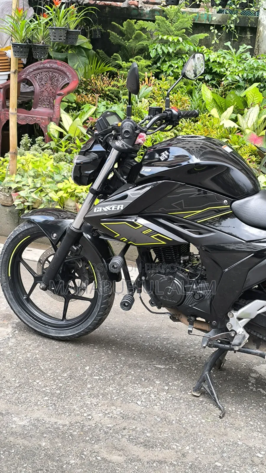 সুজুকি জিক্সার এফআই এবিএস ২০২৩ কালো