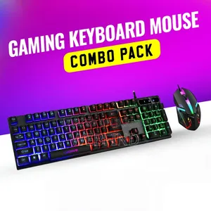 Keyboard Mouse Combo Pack RGB Light