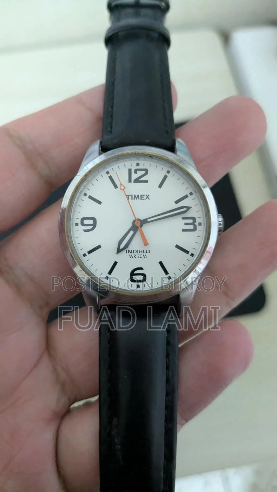 100% Original Timex Indiglo Classic Watch - 38mm