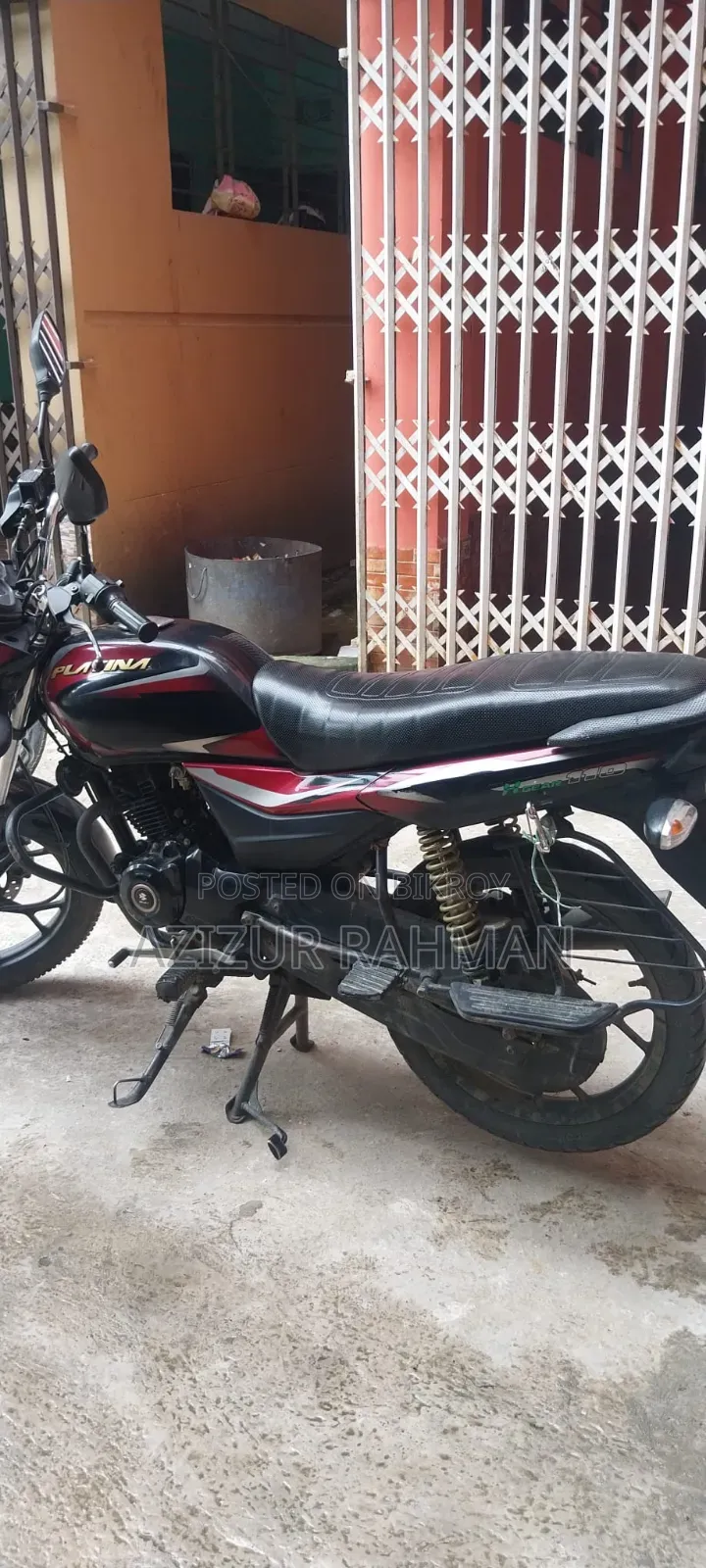 বাজাজ প্লাটিনা ১১০ ২০২১ কালো