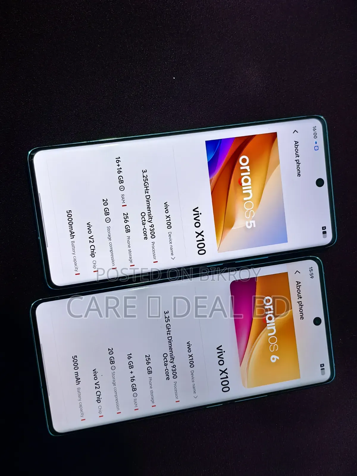 Vivo X100 256 GB Green