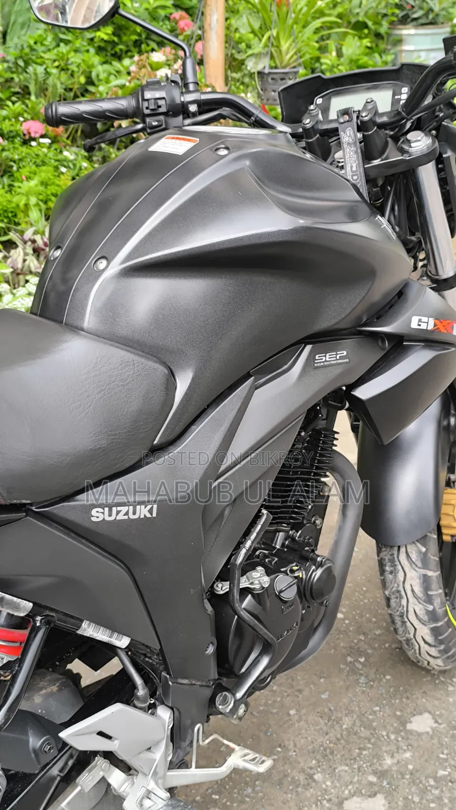 Suzuki Gixxer Monotone 2025 Black