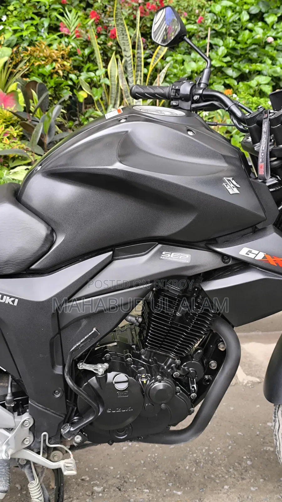 Suzuki Gixxer Monotone 2025 Black