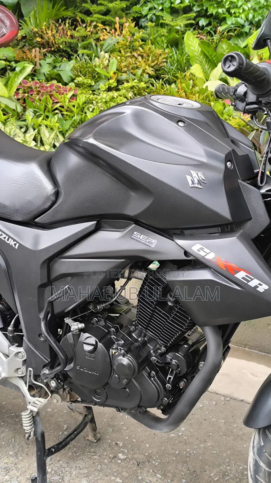 Suzuki Gixxer Monotone 2025 Black