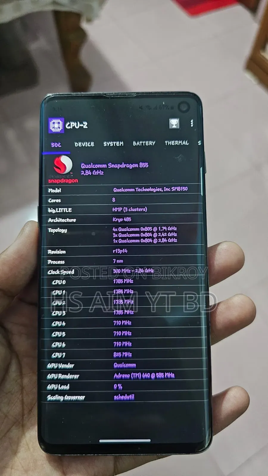 Samsung Galaxy S10 128 GB Black