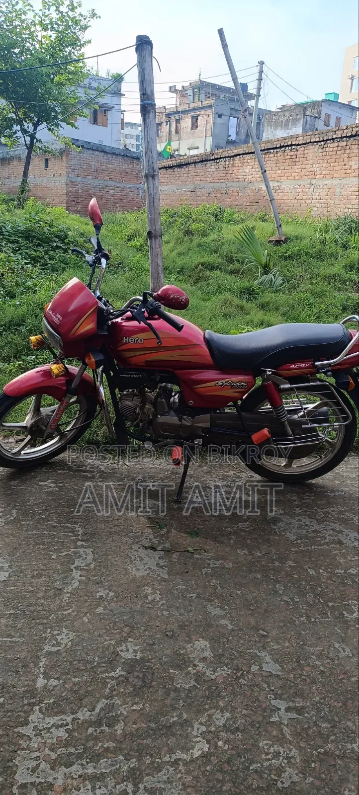 হিরো স্প্লেন্ডার প্রো ২০১৫ লাল