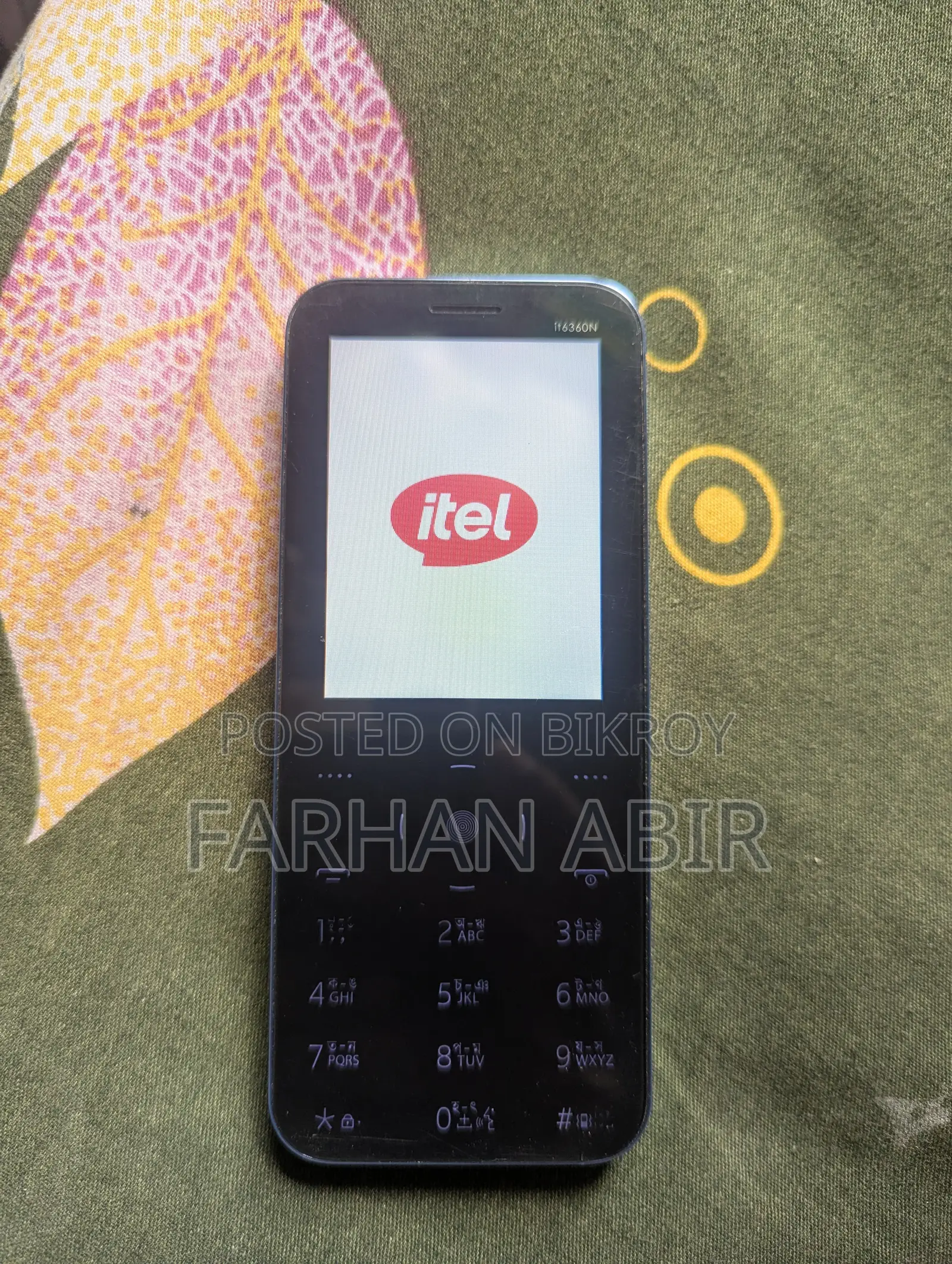 নতুন আইটেল আইটি৬৩৬০ নীল