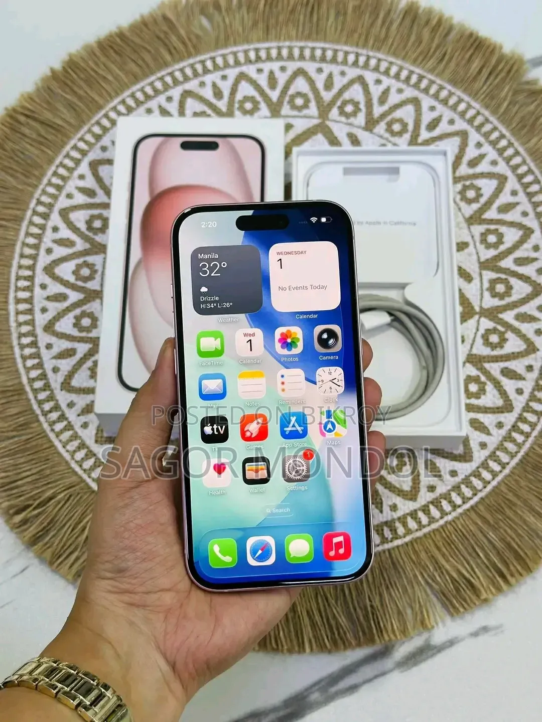 Apple iPhone 15 128 GB Pink