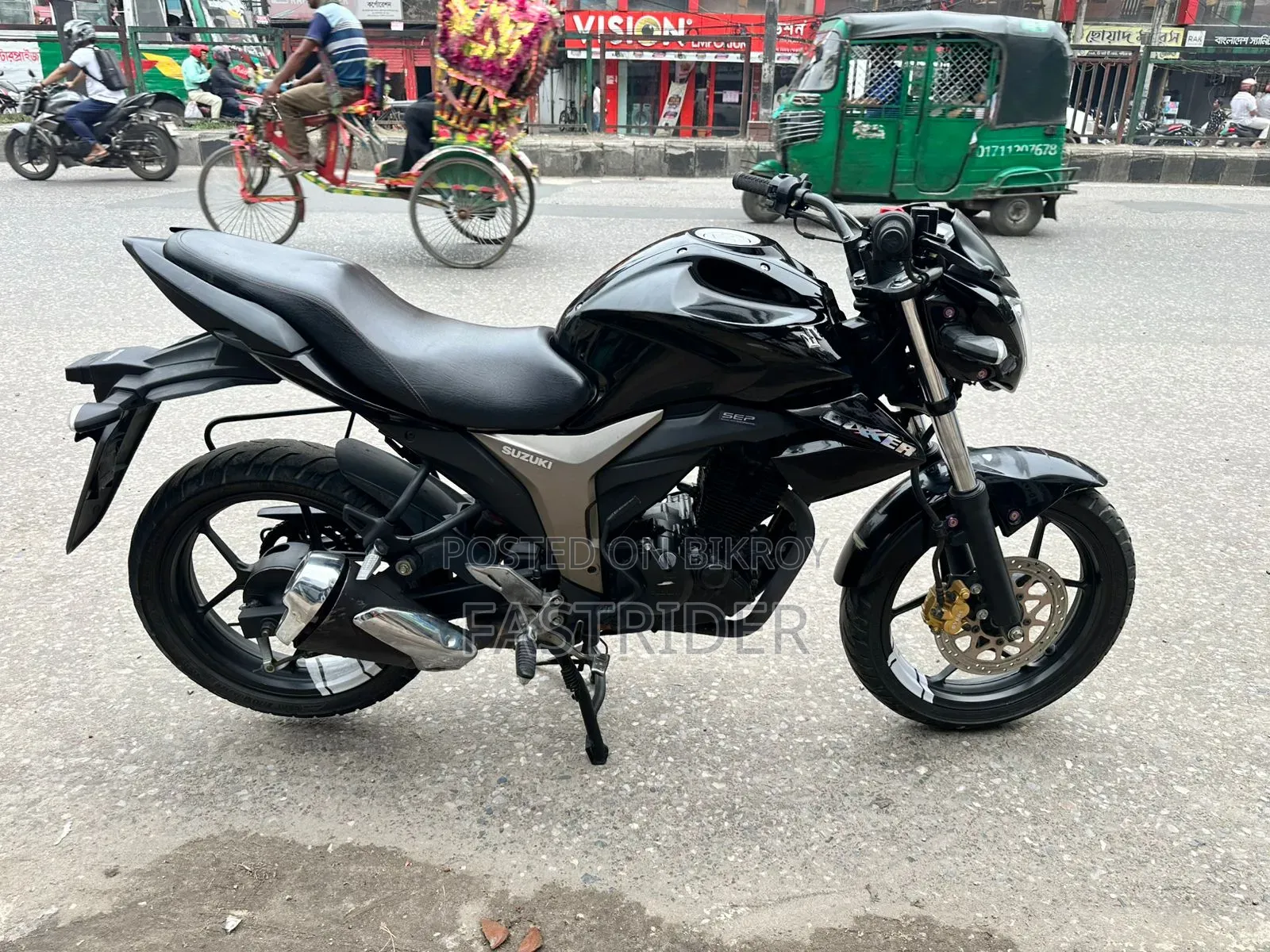 সুজুকি জিক্সার মনোটোন ২০২১ কালো