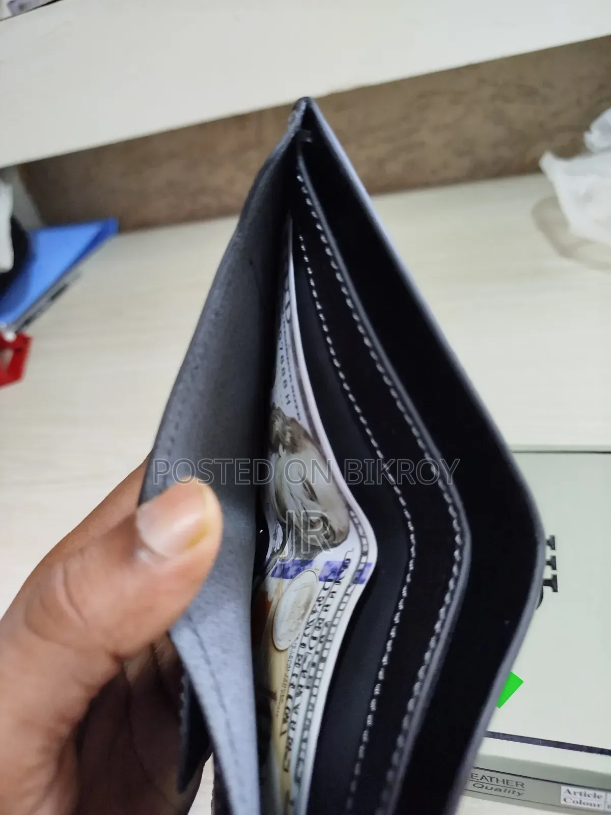Premium One-Part 100% Leather Wallet