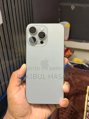 অ্যাপল আইফোন ১৫ প্রো ম্যাক্স ১ টিবি সিলভার