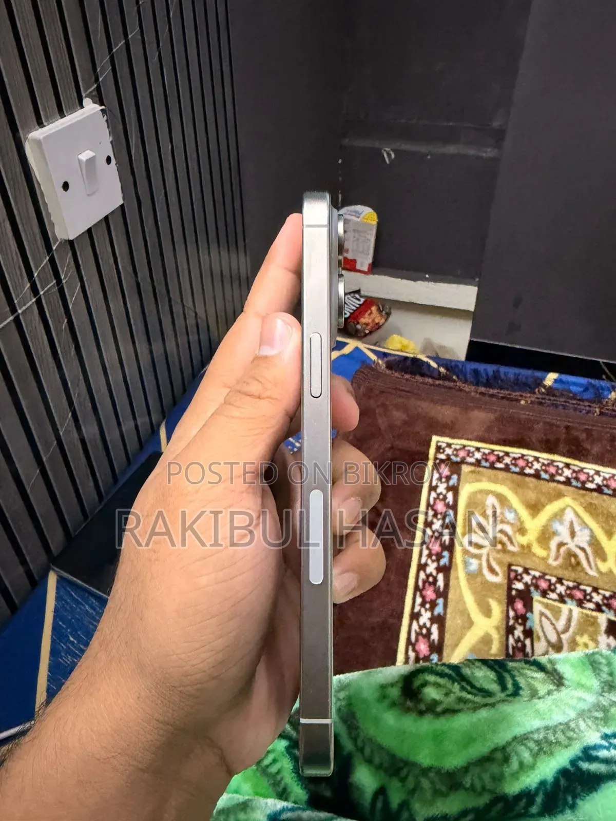 অ্যাপল আইফোন ১৫ প্রো ম্যাক্স ১ টিবি সিলভার