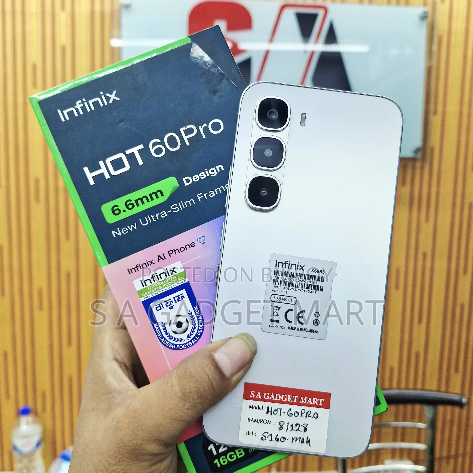 Infinix Hot 60 Pro 128 GB Silver