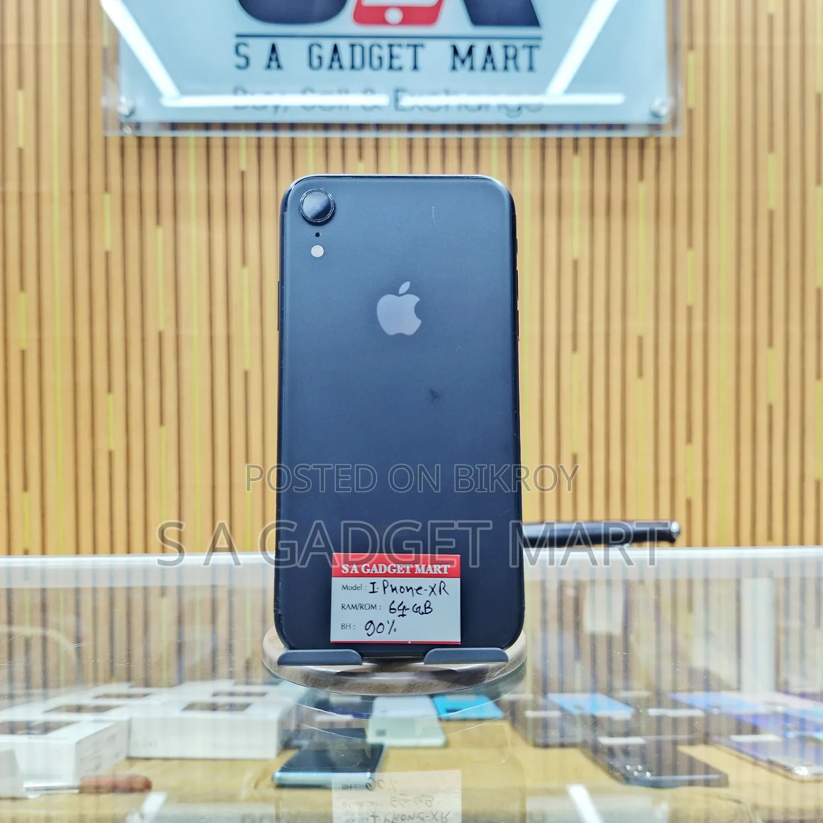 Apple iPhone XR 64 GB Black