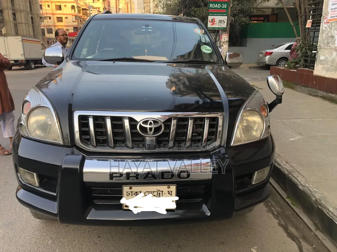 Toyota Land Cruiser Prado 2004 Black