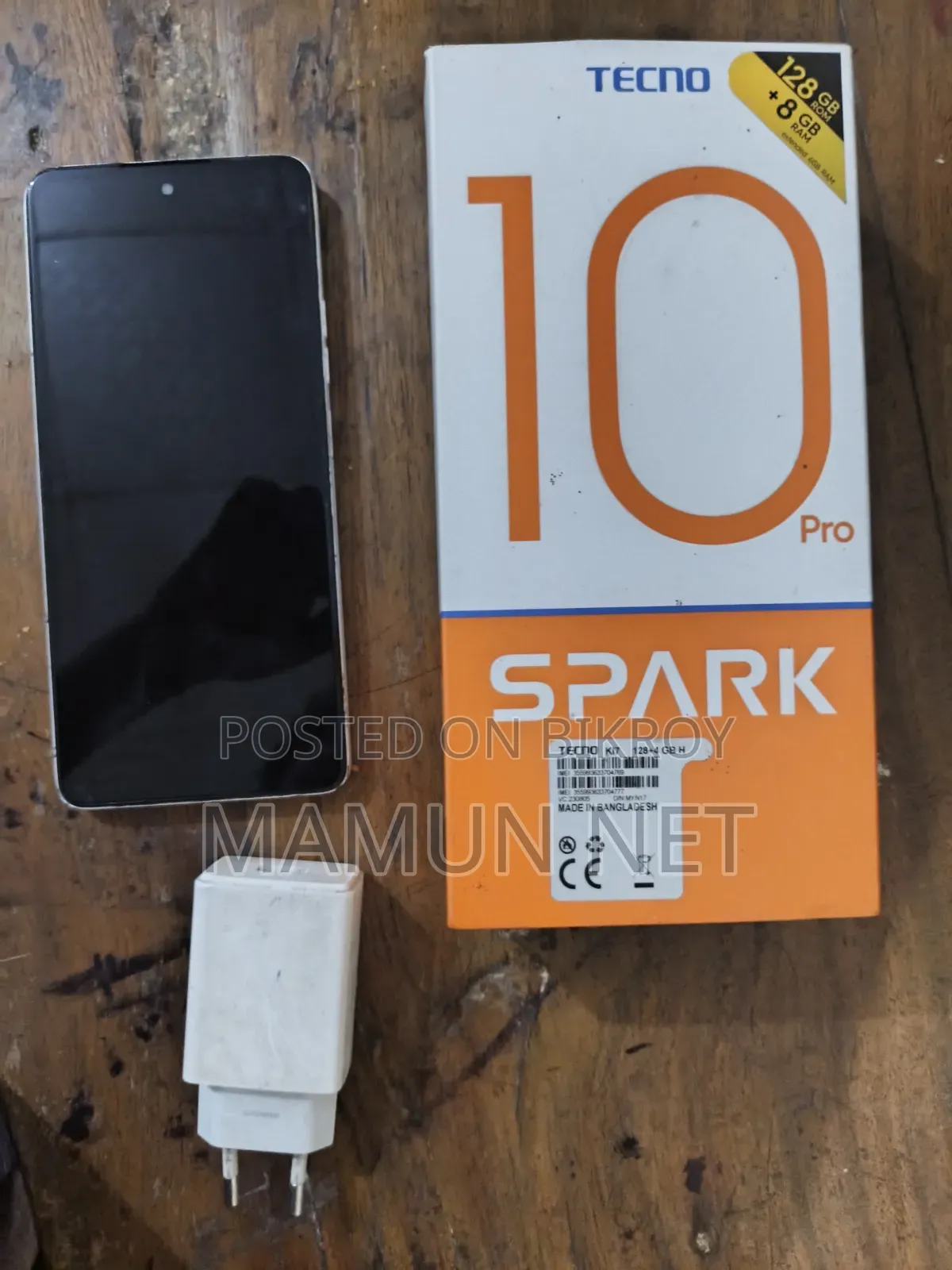 Tecno Spark 10 Pro 128 GB White
