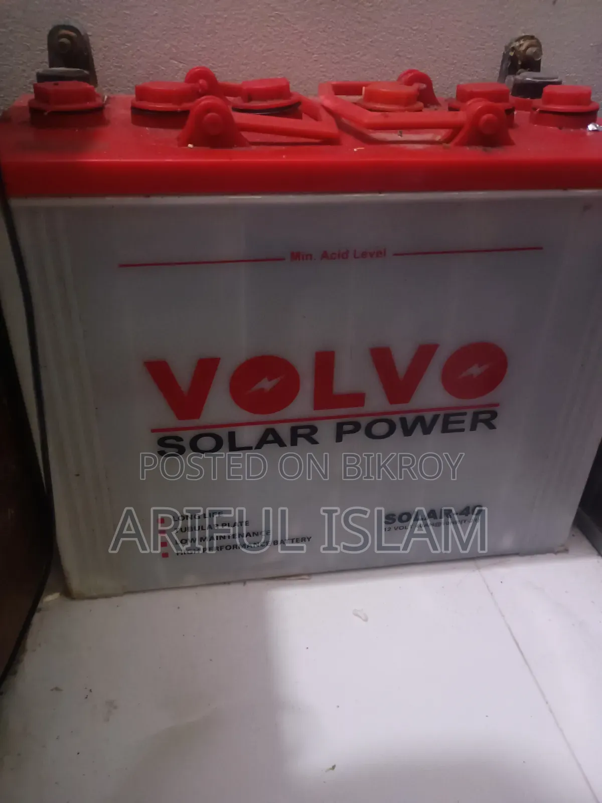 মিনি আইপিএস + ১২ভি ৪০এএইচ সোলার ব্যাটারি