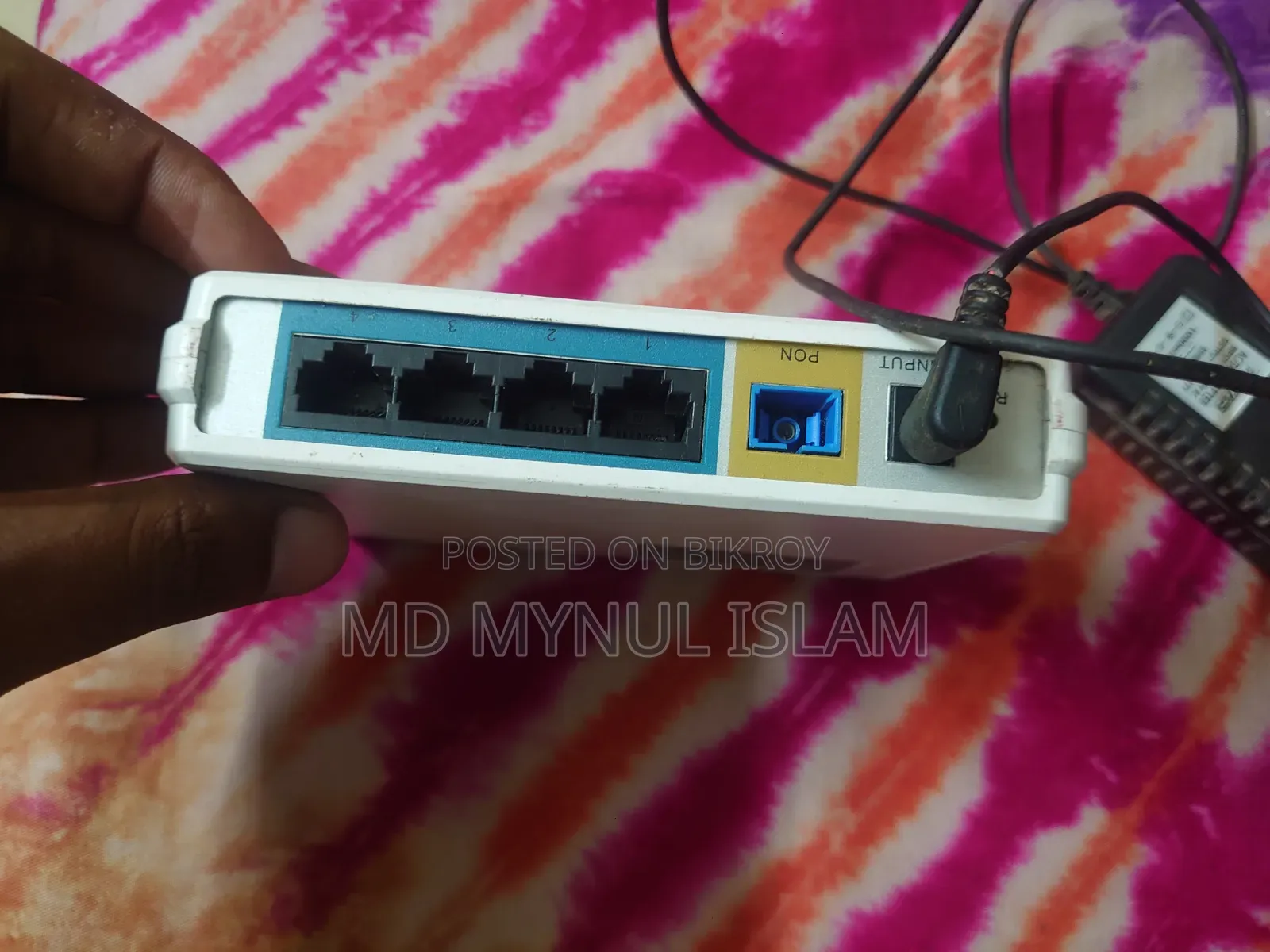বিডিকম ৪ পোর্টস জিপন ওএনইউ