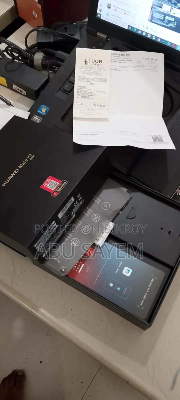 Huawei Mate X7 512 GB Black
