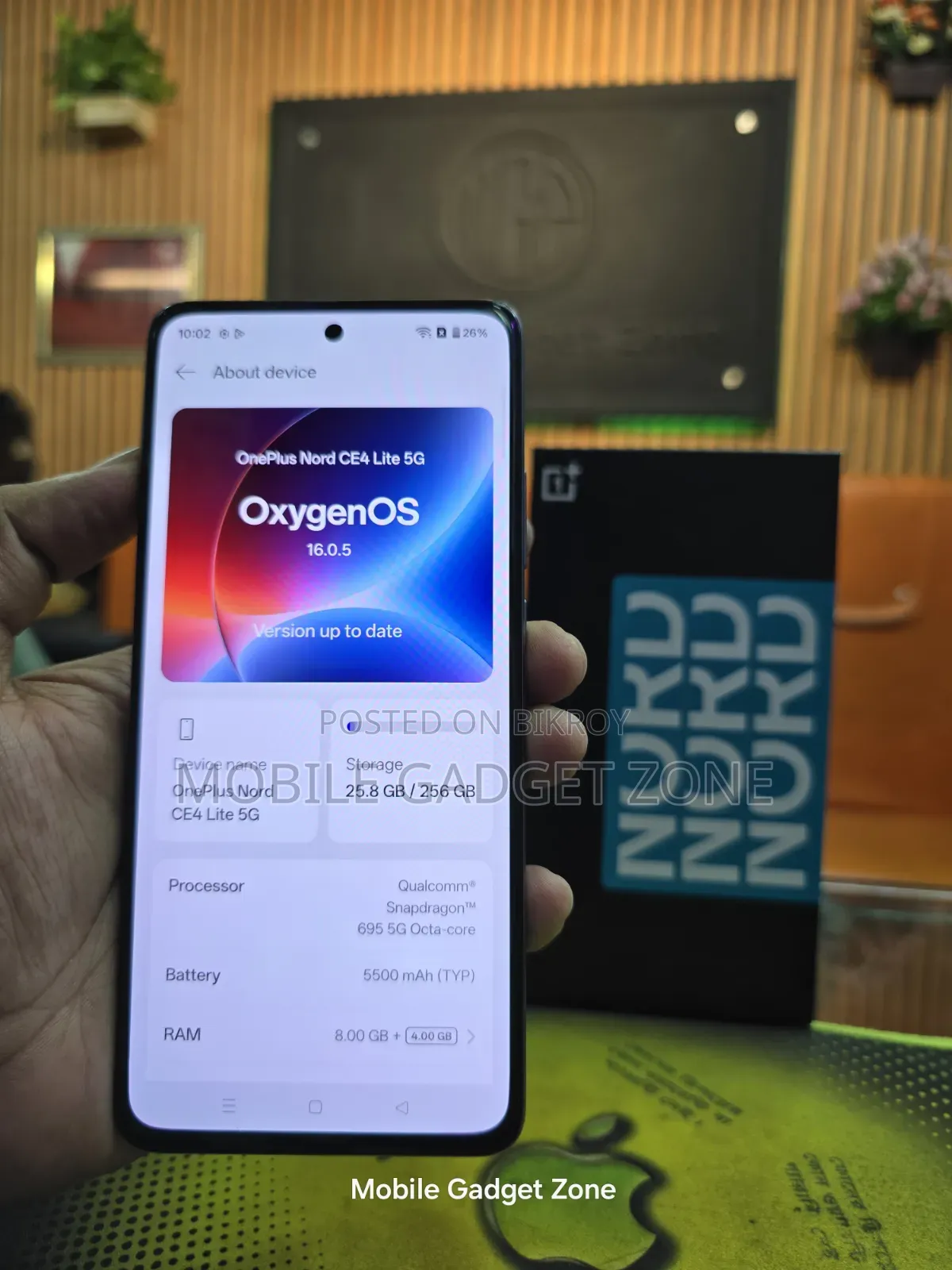 OnePlus Nord CE4 Lite 256 GB Gray