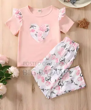 Baby Girls T-Shirt Pant Set