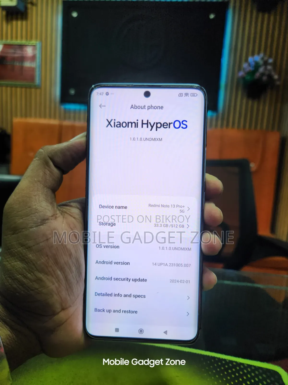 শাওমি রেডমি নোট ১৩ প্রো+ ৫১২ জিবি সাদা